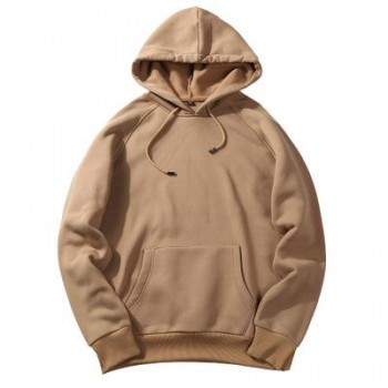 2019 Solid Color Thick Mens Hoodies 2018 European Size Hooded Pullover Hoodie Fashion Big Size Sweatshirts Fleece Couples