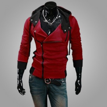 2018 Casual Man Hoodie Sweatshirt Slim Fit Male Zipper Cardigan Hoodies Outerwear Black White Sportswear Men Hooded Jacket 6XL