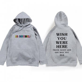 New Print Travis Scotts ASTROWORLD Hoodies Men and Women Hip Hop Streetwear Hoodies Sweatshirt Male Plus Size S-2XL