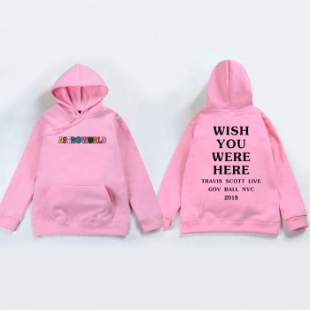 New Print Travis Scotts ASTROWORLD Hoodies Men and Women Hip Hop Streetwear Hoodies Sweatshirt Male Plus Size S-2XL