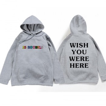 New Print Travis Scotts ASTROWORLD Hoodies Men and Women Hip Hop Streetwear Hoodies Sweatshirt Male Plus Size S-2XL