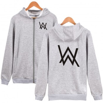 Hip Hop Streetwear Alan Walker DJ Hoodies High Quality Hooded Sweatshirt Men amp; Women Zipper Hoodie Casual Loose Brand Clothing