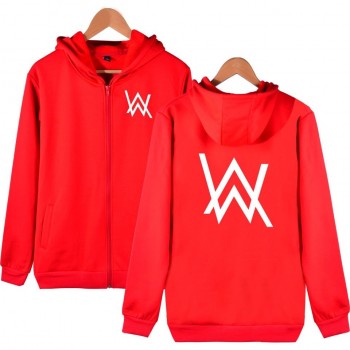 Hip Hop Streetwear Alan Walker DJ Hoodies High Quality Hooded Sweatshirt Men amp; Women Zipper Hoodie Casual Loose Brand Clothing