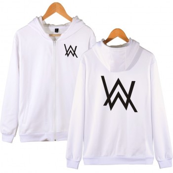 Hip Hop Streetwear Alan Walker DJ Hoodies High Quality Hooded Sweatshirt Men amp; Women Zipper Hoodie Casual Loose Brand Clothing