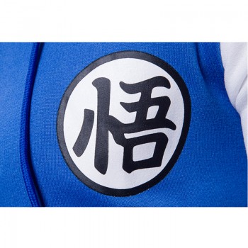 CW 2018 Cartoon Dragon Ball Z Goku Hoodie Sweatshirt Men Casual Slim Fit Zipper Hoodies Sweatshirts Men Hooded Baseball Jacket