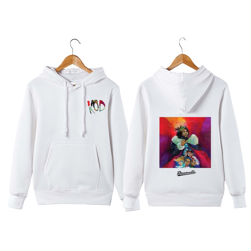 J Cole Hoodie Sweatershirt King Cole Dreamville hip hop KOD Pullover Hoodie Sweatershirt