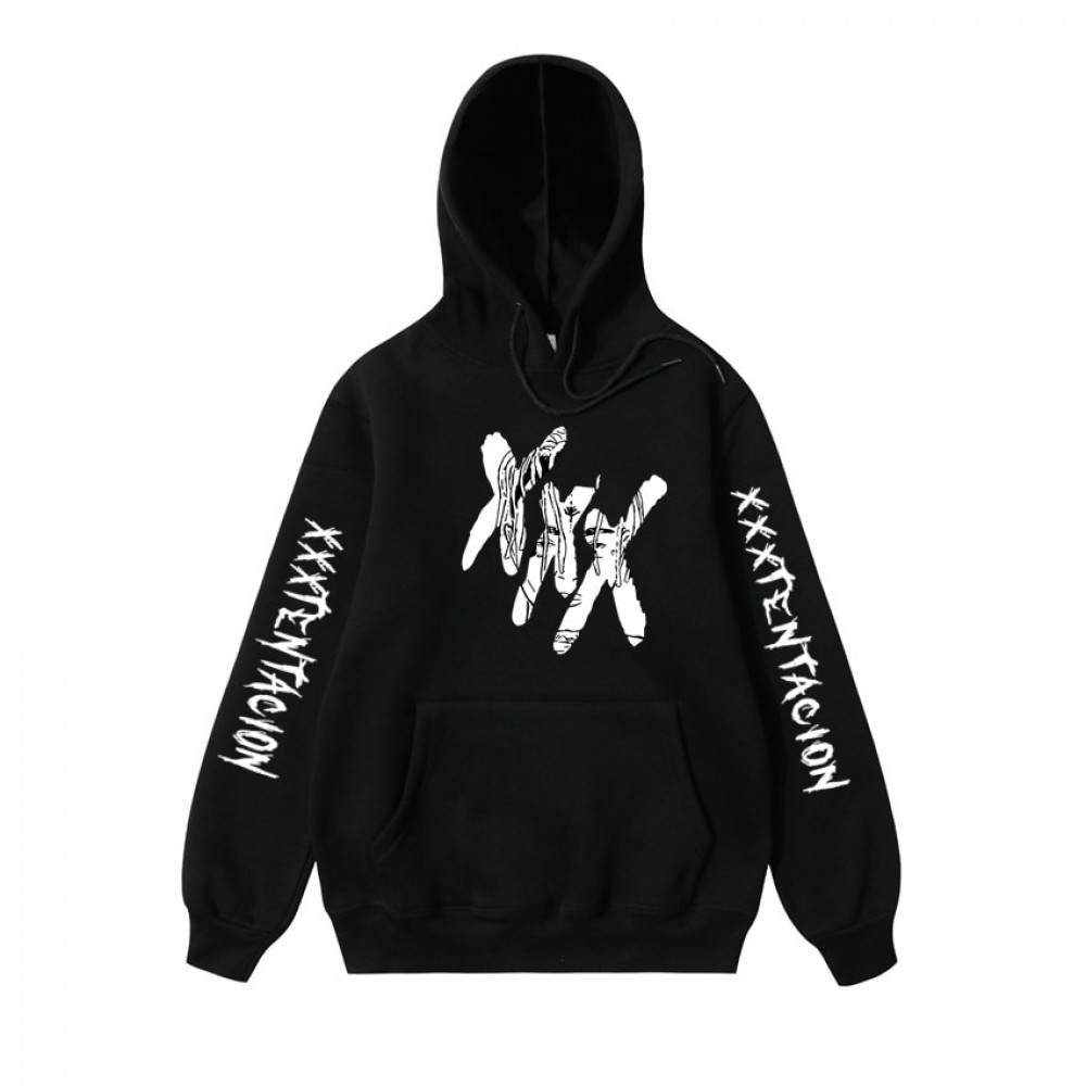 XXXTentacion Hoodies Sweatshirt suprem Men Women Casual Pullover Streetwear Sudadera Hombre Hip Hop HOODIES Funny Print Hoodies