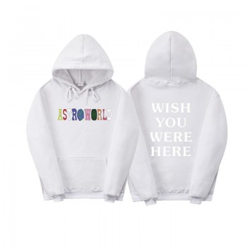 2018 Travis Scott Astroworld WISH YOU WERE HERE Unisex Pullover Hoodie and Sweatshirt different size pls see the size chart