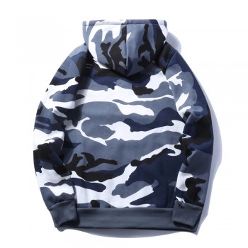 Camo Hoodies Men Military Pocket Hooded 2018 Autumn Winter Army Green Sweatshirt Mens Camouflage Fleece Hoodie Male Hip Hop