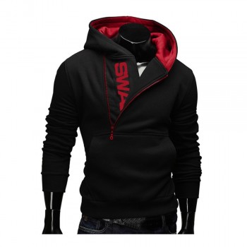 Fashion Cotton Men Hoodies Autumn Tracksuit Sweatshirt Mens Winter Warm Collar Cap Long Sleeves Clothing Swag Pullover Hoodies