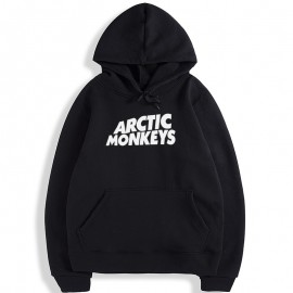 Autumn Winter ARCTIC MONKEYS Printed Fleece Hoodies Men Long Sleeve Track Suit Pullovers Male Hip Hop Skateboard Sweatshirts New