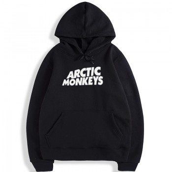 Autumn Winter ARCTIC MONKEYS Printed Fleece Hoodies Men Long Sleeve Track Suit Pullovers Male Hip Hop Skateboard Sweatshirts New