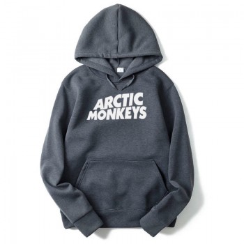Autumn Winter ARCTIC MONKEYS Printed Fleece Hoodies Men Long Sleeve Track Suit Pullovers Male Hip Hop Skateboard Sweatshirts New