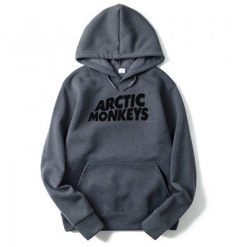 Autumn Winter ARCTIC MONKEYS Printed Fleece Hoodies Men Long Sleeve Track Suit Pullovers Male Hip Hop Skateboard Sweatshirts New