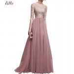 2018 hot sale new party dress sexy Lolita chiffon lace zipper temperament dress elegant waist women summer dress a variety of co