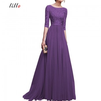 2018 hot sale new party dress sexy Lolita chiffon lace zipper temperament dress elegant waist women summer dress a variety of co