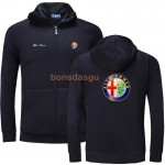 Alfa Romeo logo Print zipper Hoodies Men Casual Long Sleeve Mens zipper Hoodie Sweatshirts women Hoody Clothing