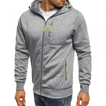 Hoodie Men 2018 New Fashion Hoodies Brand Men Zipper Sweatshirt Male Hoody Hip Hop Autumn Winter Hoodie Mens Pullover Large Size