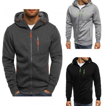 Hoodie Men 2018 New Fashion Hoodies Brand Men Zipper Sweatshirt Male Hoody Hip Hop Autumn Winter Hoodie Mens Pullover Large Size