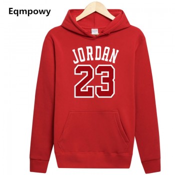 New 2018 Brand New Fashion JORDAN 23 Men Sportswear Print Men Hoodies Pullover Hip Hop Mens tracksuit Sweatshirts Clothing
