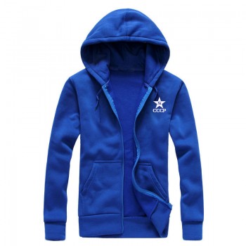 BAIJOE Men Hoodies Unique CCCP Russian USSR Soviet Union Print Hooded Mens Jacket Brand Sweatshirt Casual Tracksuits Masculino