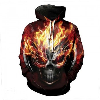 3D Hoodies Men Melted Skull 3D Full Print Novelty Hoody Sweatshirt Fashion Pullover Tracksuits Streetwear Harajuku Tops Hipster