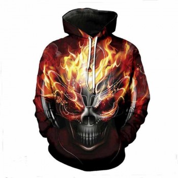 3D Hoodies Men Melted Skull 3D Full Print Novelty Hoody Sweatshirt Fashion Pullover Tracksuits Streetwear Harajuku Tops Hipster