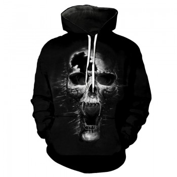 3D Hoodies Men Melted Skull 3D Full Print Novelty Hoody Sweatshirt Fashion Pullover Tracksuits Streetwear Harajuku Tops Hipster