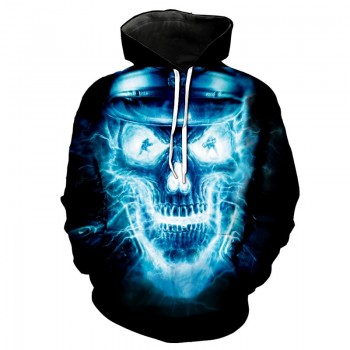 3D Hoodies Men Melted Skull 3D Full Print Novelty Hoody Sweatshirt Fashion Pullover Tracksuits Streetwear Harajuku Tops Hipster