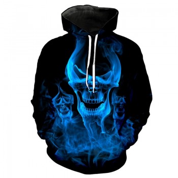 3D Hoodies Men Melted Skull 3D Full Print Novelty Hoody Sweatshirt Fashion Pullover Tracksuits Streetwear Harajuku Tops Hipster