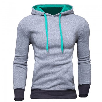 TANGNEST Mens Sweatshirt Stitching Solid Hooded Casual Spring Autumn Hoodies Male High Quality Pullover Hooded Hoodie MWW870