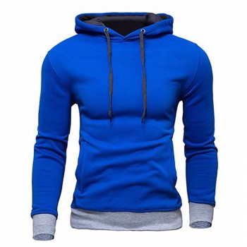 TANGNEST Mens Sweatshirt Stitching Solid Hooded Casual Spring Autumn Hoodies Male High Quality Pullover Hooded Hoodie MWW870
