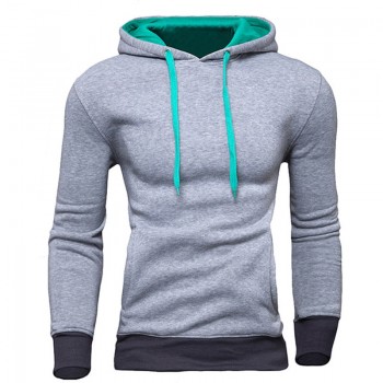 TANGNEST Mens Sweatshirt Stitching Solid Hooded Casual Spring Autumn Hoodies Male High Quality Pullover Hooded Hoodie MWW870