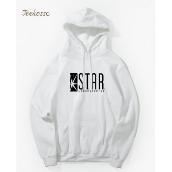 Superman Series STAR S.T.A.R.labs Jumper The Flash Gotham City Comic Books Black Hoodie Hoodies Sweatshirt Men 2018 Hooded Hoody