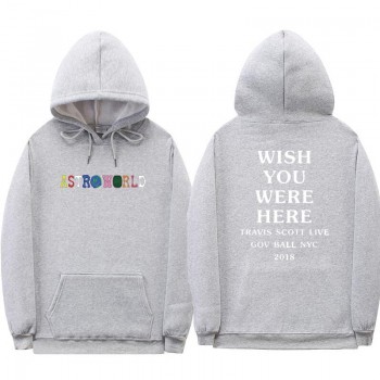FIZLA Print Travis Scotts ASTROWORLD WISH YOU WERE HERE Hoodies Men/Women Clothes 2018 Harajuku Hip Hop Hoodies Sweatshirt