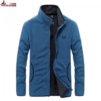 UNCOamp;BOROR new men`s Soft shell Fleece denim blue Hoodies Sweatshirt Men Hip Hop plus size L~7XL 8XL sporting Tracksuits hoody
