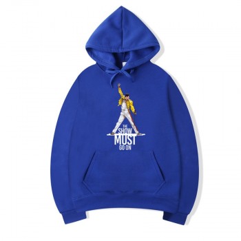 Mens Freddy Mercury Warm Hoodies Sweatshirts Women Autumn Winter Funny Print Harajuku The Queen Band Clothes Streetwear
