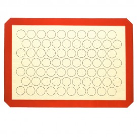 LINSBAYWU Non-Stick Macaron Silicone Baking Mat Non stick Circle Macaroon Pad Sheet Kitchen Rolling Dough mat Liner Tool