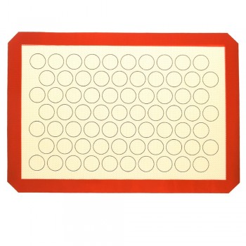 LINSBAYWU Non-Stick Macaron Silicone Baking Mat Non stick Circle Macaroon Pad Sheet Kitchen Rolling Dough mat Liner Tool