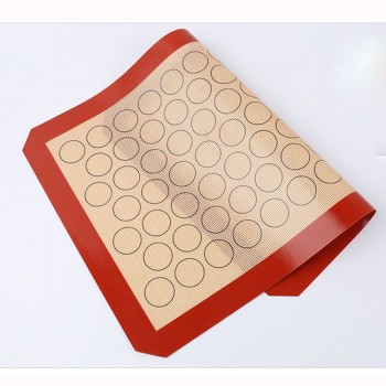 LINSBAYWU Non-Stick Macaron Silicone Baking Mat Non stick Circle Macaroon Pad Sheet Kitchen Rolling Dough mat Liner Tool