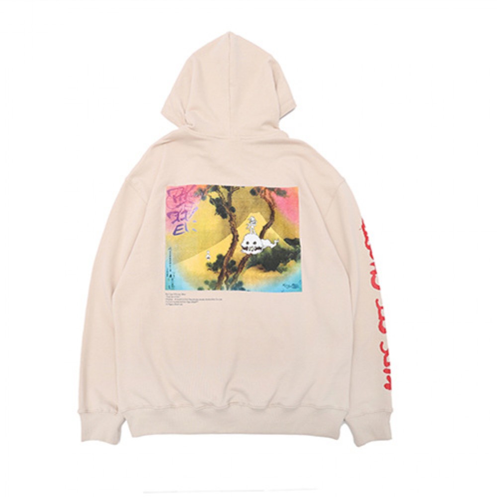 Kanye West KIDS SEE GHOSTS Hoodie Men Women Pullover Sweatshirts Hip Hip Hoodies