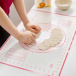 Platinum Silicone Kneading Mats Baking Kneading Dough Mat Dumpling Pads Cushioning Pads Nonstick Slabs Rolling Pastry Pans