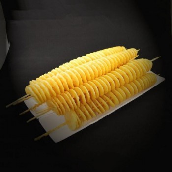 Transhome Potato Spiral Cutter Slicer Spiral Potato Chips PRESTO 4spits Potato Tower Making Twist Shredder Cooking Tools