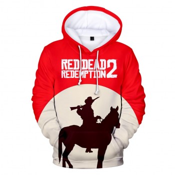 LUCKYFRIDAYF RED DEAD REDEMPTION 2 3D Printed Hoodies Women/Men Long Sleeve Fashion Hooded Sweatshirts 2018 Hot Game Casual Wear