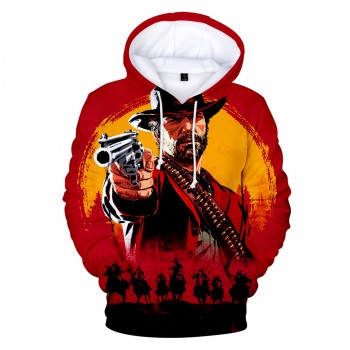 LUCKYFRIDAYF RED DEAD REDEMPTION 2 3D Printed Hoodies Women/Men Long Sleeve Fashion Hooded Sweatshirts 2018 Hot Game Casual Wear