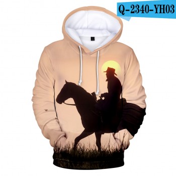 LUCKYFRIDAYF RED DEAD REDEMPTION 2 3D Printed Hoodies Women/Men Long Sleeve Fashion Hooded Sweatshirts 2018 Hot Game Casual Wear