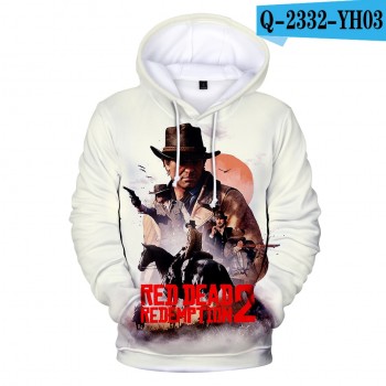 LUCKYFRIDAYF RED DEAD REDEMPTION 2 3D Printed Hoodies Women/Men Long Sleeve Fashion Hooded Sweatshirts 2018 Hot Game Casual Wear