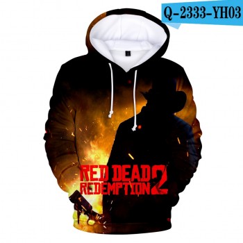 LUCKYFRIDAYF RED DEAD REDEMPTION 2 3D Printed Hoodies Women/Men Long Sleeve Fashion Hooded Sweatshirts 2018 Hot Game Casual Wear