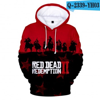 LUCKYFRIDAYF RED DEAD REDEMPTION 2 3D Printed Hoodies Women/Men Long Sleeve Fashion Hooded Sweatshirts 2018 Hot Game Casual Wear