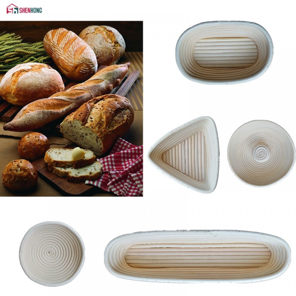 SHENHONG A variety of models Dough Rattan Basket Dough Banneton Brotform Bread Proofing Proving Fermentation Country Baskets